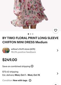 Chiffon Mini Dress