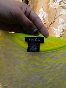 Neon Lace short dress