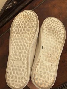 Cream Casual Sneakers