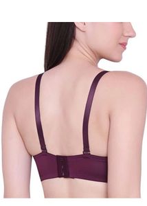 Plum Strapless Padded Bran(never used )