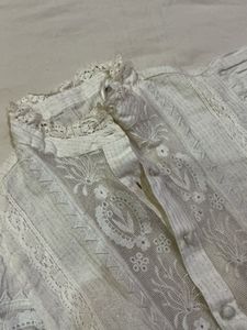 White Broderie Anglaise Blouse