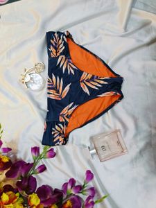 🇳🇿💫🎀Stylish Leaf Print Bikini Bottom