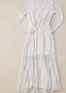 Elegant White Maxi Dress