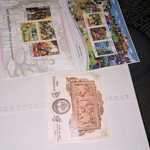 Set of 3 miniature sheets :