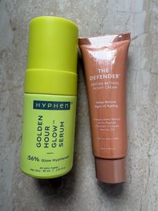 Hyphen Golden Hour Glow Serum & Night Cream