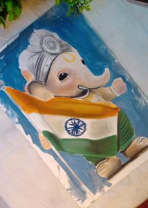Ganesh Ji Painting Handmade Work