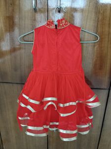 Kids Girl Partywear Frock