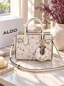 ALDO Evililya Floral Printed Medium Structured Han