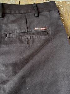 Peter England Velvet Trousers