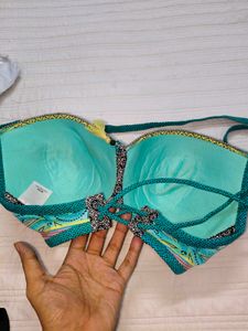 Boho Print Bikini Top