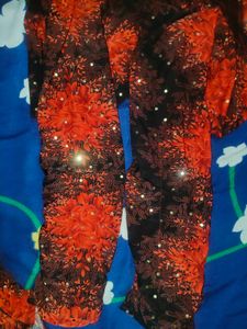 Stunning Red Embroidered  Suit Set without dupatta
