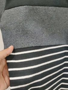 Stripes Wool Dress