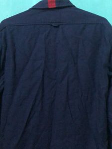 Navy Blue Full Sleeve Shirt