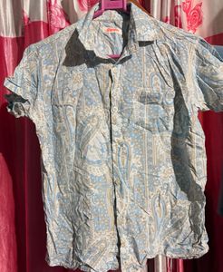 Boys Short Sleeve Printed Shirt