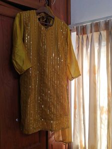 Elegant Yellow Kurta Set