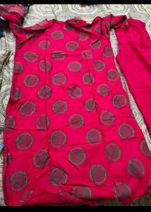 Vibrant Pink Kurta Set in 40-42 size