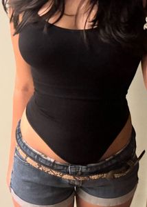 Sleek Black Bodysuit