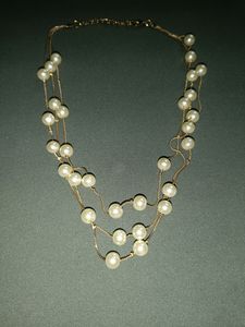 Pearl Set( Chain, Earing, Braclet)
