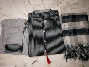 Women khadi kurta set