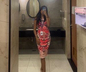 Floral Bodycon Dress