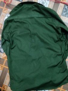 Classic Green Button-Up Shirt