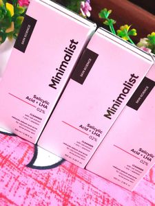 pack of 3 Minimalist Anti-Acne Salicylic Acid 2% F