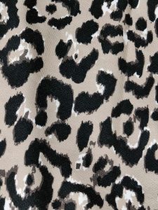 Leopard print bodycon dress