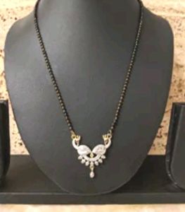AD Peacock Mangalsutra Set