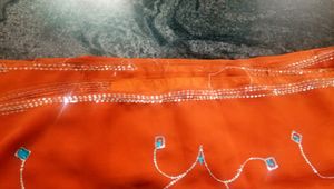 Georgette Sequence Saree