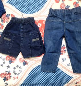 Cute Denim Shorts & Jeans Set
