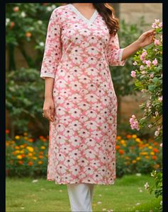 Cotton kurti set