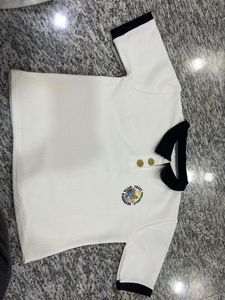 Classic White Polo T-Shirt