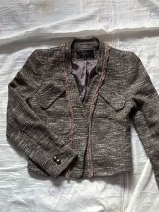 Women's Tweed Blazer Jacket