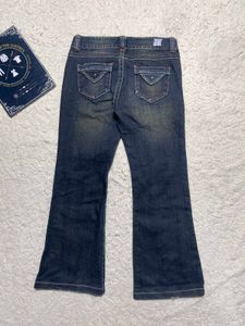 Stylish Blue Flared Jeans