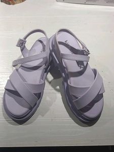 Lavender Platform Sandals