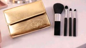 Lowest Price Gold Makeup Brush Set