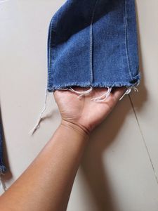 High-Waisted Belted Mom Jeans