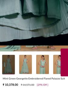 Mint Green Flared Palazzo Suitare Trouser Suit