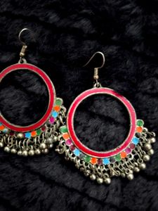Boho Chic Colorful Earrings