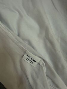 White Square Neck Bodysuit