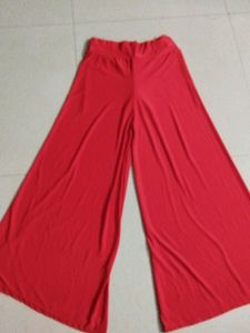 Blood Red Plazo