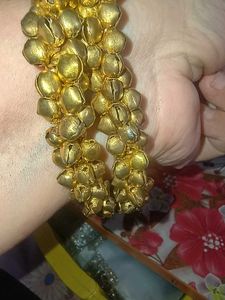 2 Golden Bell Bracelet
