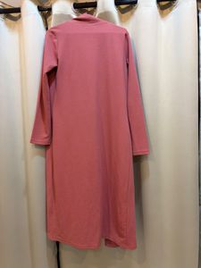 Dusty Rose Longline Cardigan