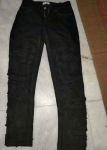 Black Ripped Jeans