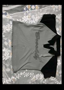 Grey &amp; Black Brooklyn T-Shirt