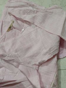 Pink Embroidered Kurta