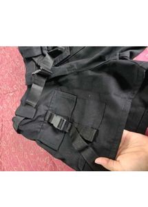 Cargo shorts for women in Black