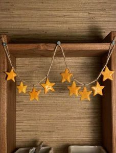 Clay Stars Hanging Room Decor ⭐