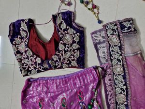 Beautiful fishcut Lehenga Choli Set