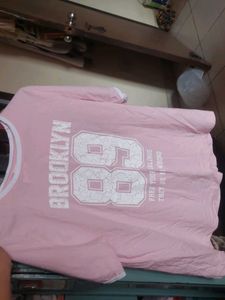 coquette Pink Brooklyn Graphic Tee
